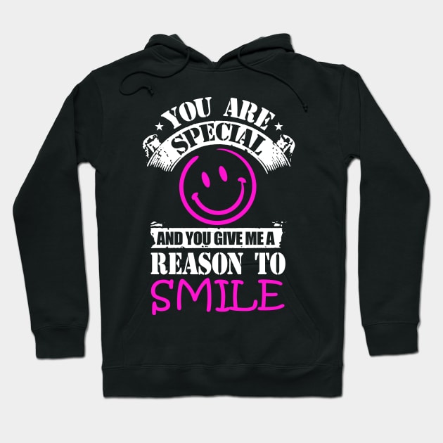 Smile Hoodie by Dojaja